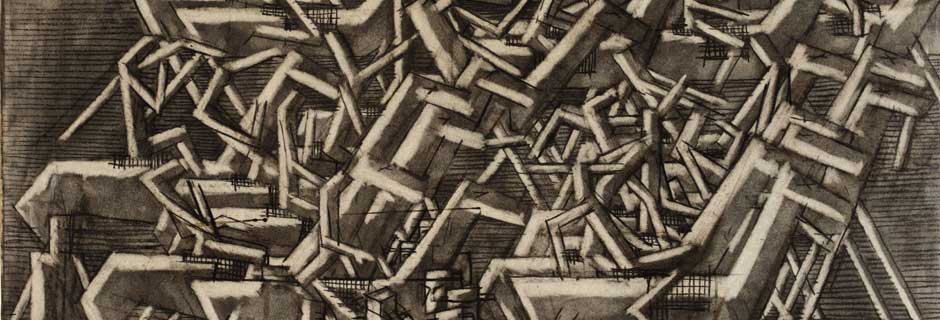 Racehorses by David Bomberg